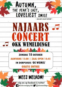 Najaarsconcert OKK 2015